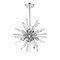 Z-Lite Burst 6 Light Chandelier, Chrome & Clear 4003-6CH - alternate 5